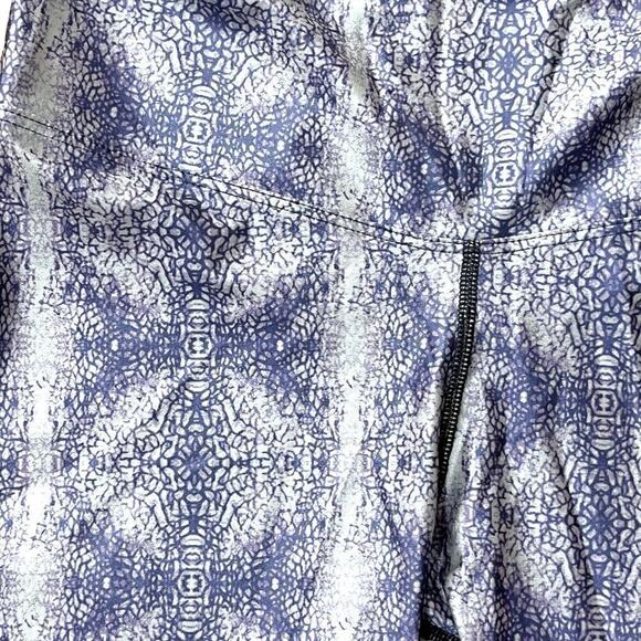 Nux Leggings Women's Small Madrid High Waist Capri Leggings in Indigo NWT - Picture 9 of 11